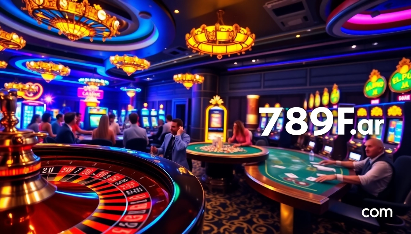 Experience excitement at 789f.com with vibrant casino games and dynamic players in action.