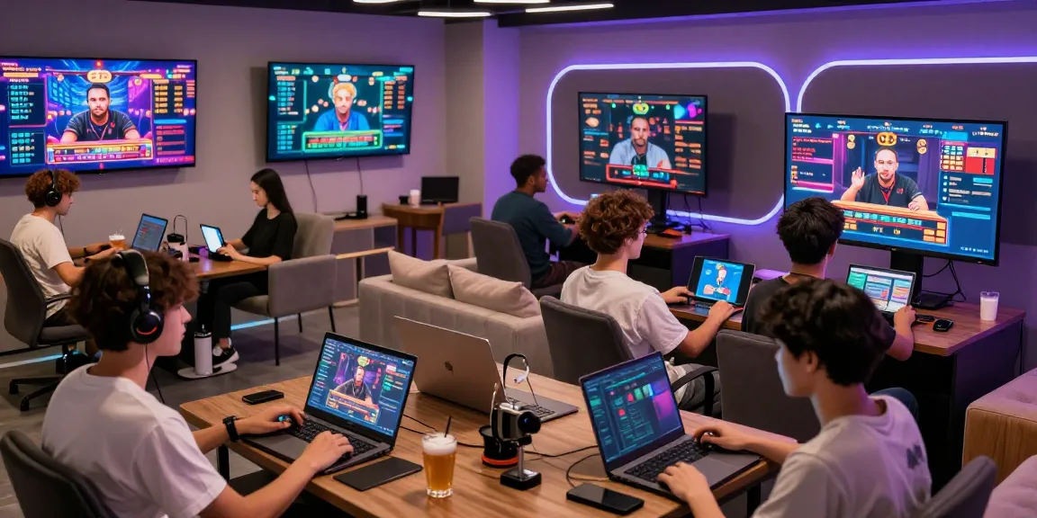 Engaged gamers on 88m casino platform enjoying a vibrant online gaming experience