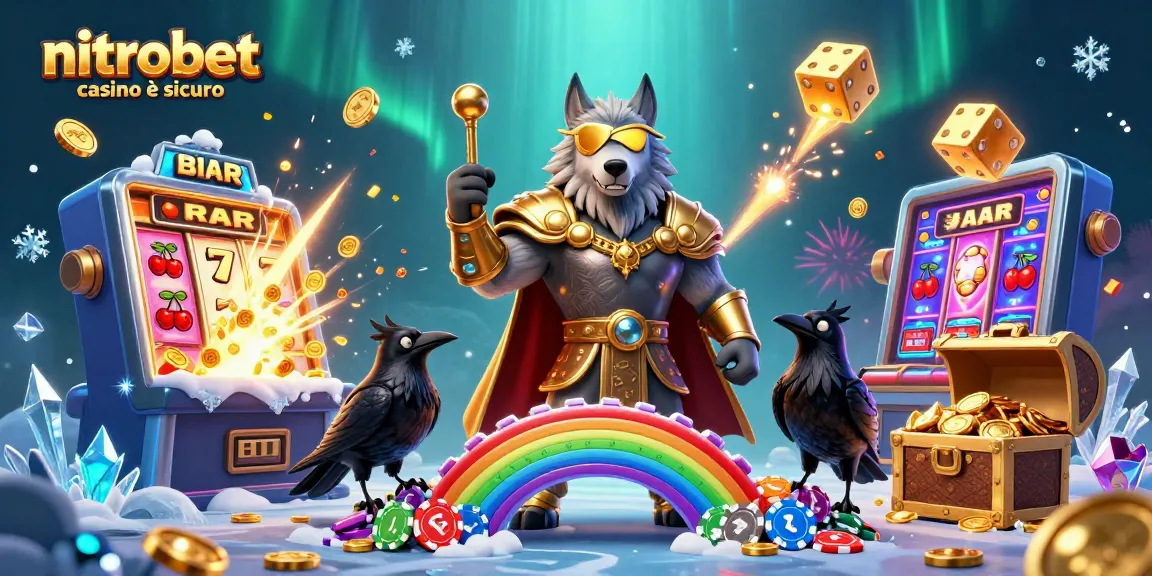 Gioca a NitroBet Casino è sicuro con una grafica avvincente e classici elementi di vincita.