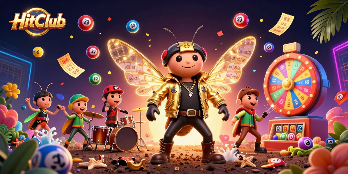 Engage in thrilling games at HitClub with electrifying visual elements and dynamic lottery excitement.