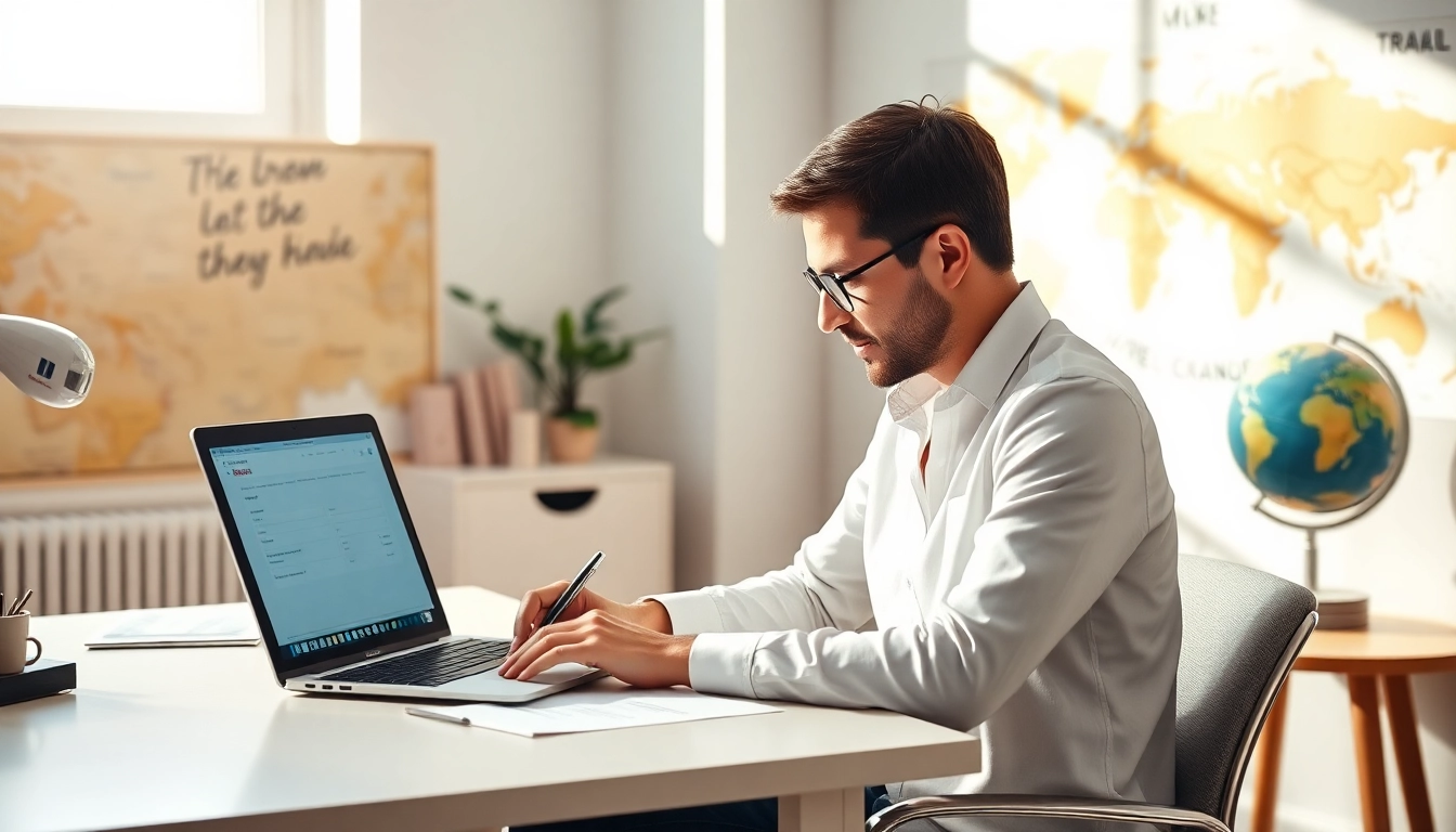 Fill out the eta uk application form with ease in a professional setting.