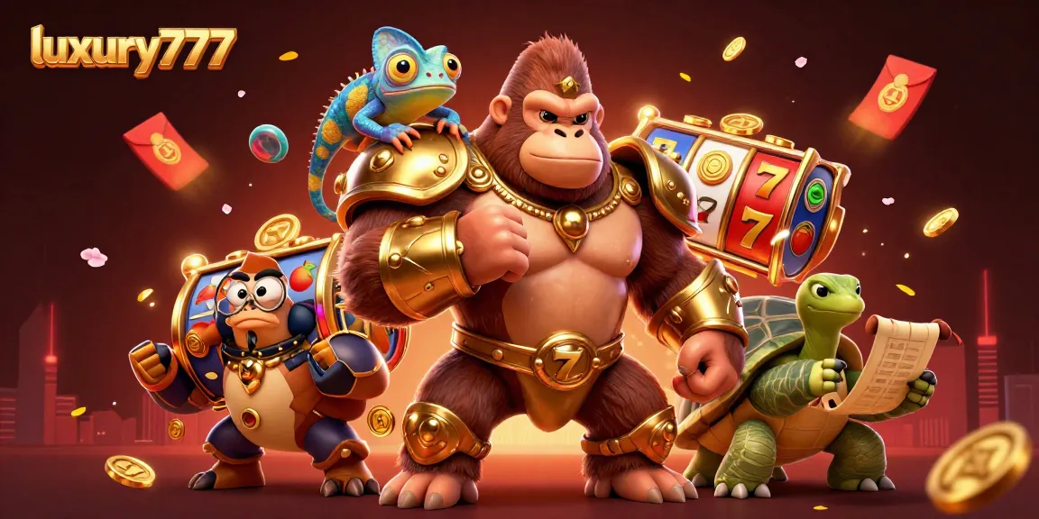 Experience thrilling gameplay and strategies with luxury777 in a vibrant casino scene filled with winning symbols.