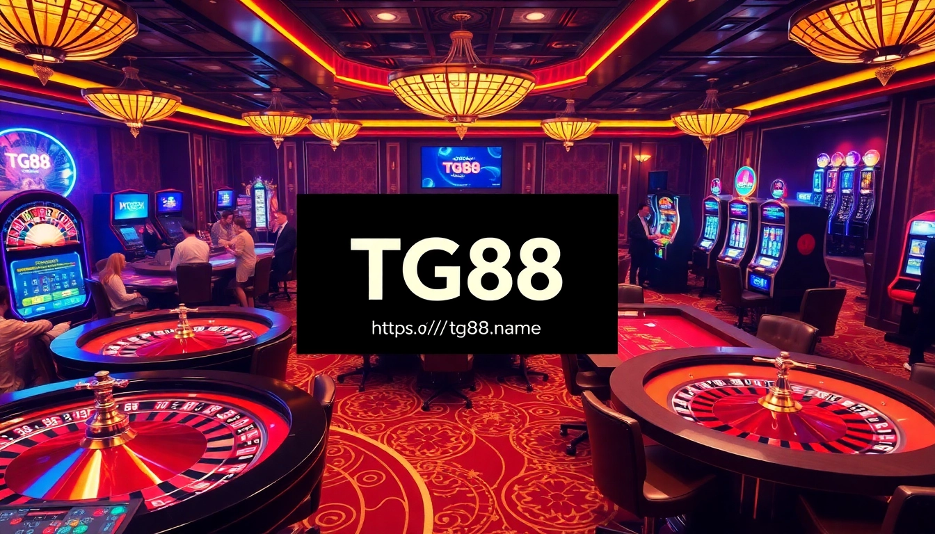 Experience the thrill of gambling action at https://tg88.name with vibrant casino tables and exciting games.