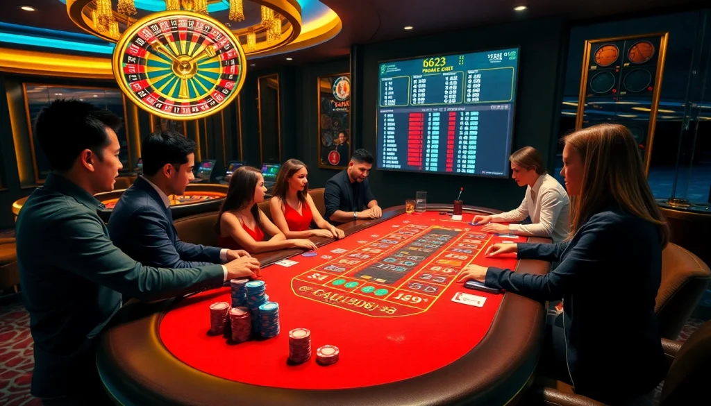 Engage in thrilling gameplay at 6623 la ✔ with vibrant casino elements and dynamic excitement.